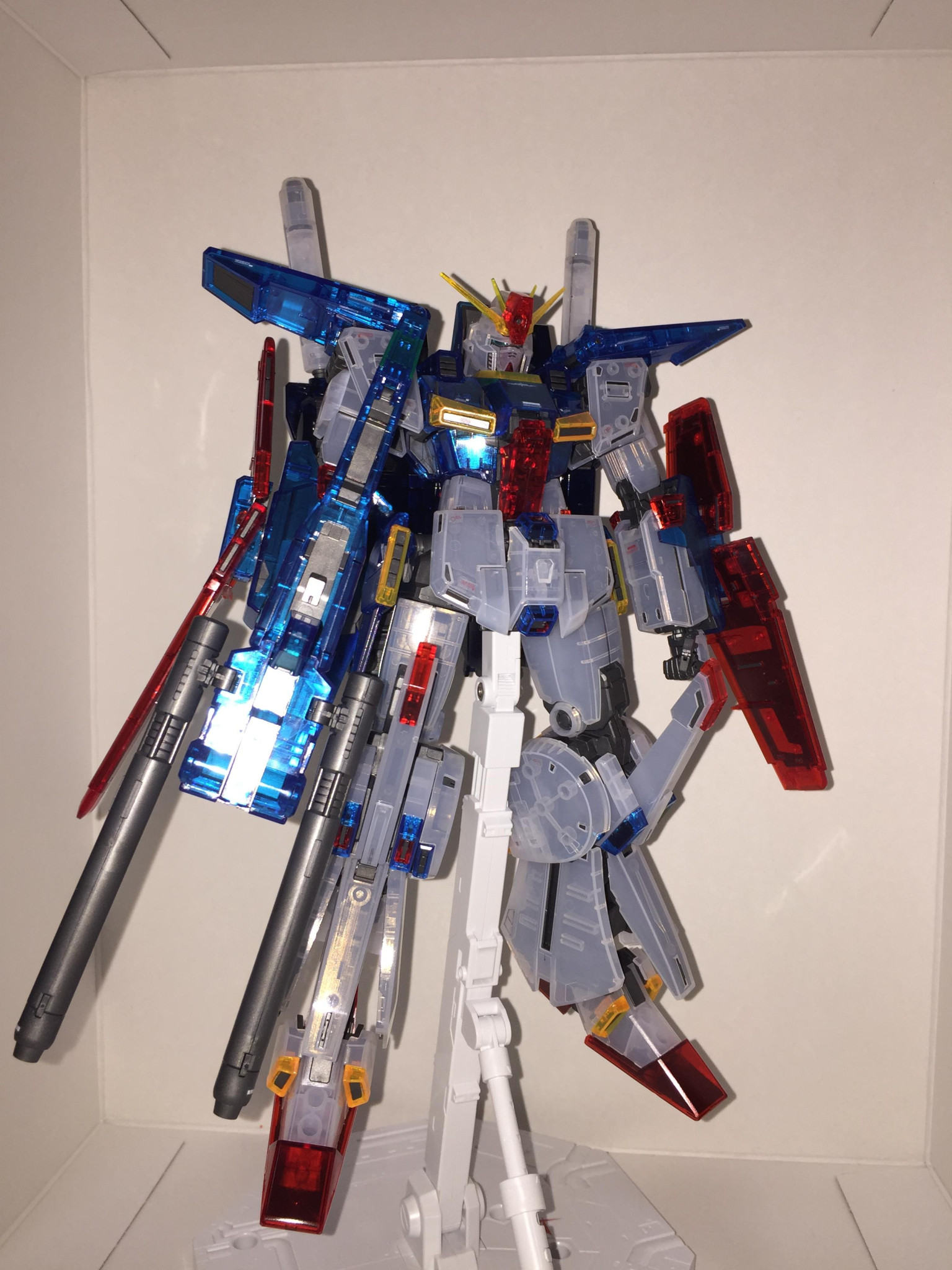 MG ZZガンダム Ver.ka（クリアカラー）｜アルティマさんのガンプラ作品 