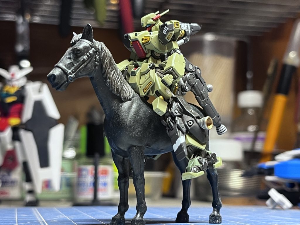 作品名：<p>みるくマンジュウさんへ タミヤの1/35ドイツ将校乗馬セット付属の馬</p>