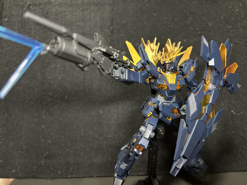 部分塗装と半光沢仕上げです