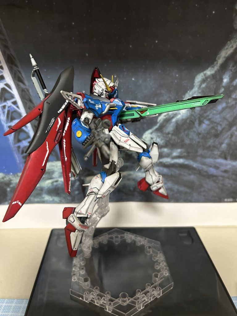 映画ガンダムSEEDFREEDOMでは少し改修されspecⅡとなっていましたが、出てくるとは思ってなかったので劇場で登場した瞬間、思わず「おーーー」と声が出そうになりました。