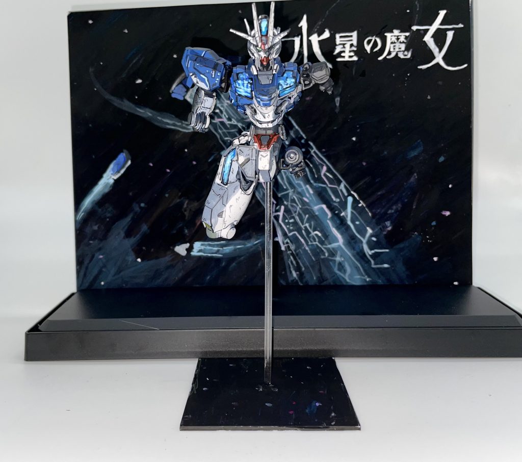 背景は手書きです。