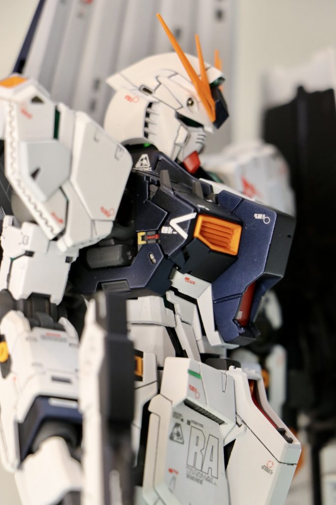 顎少し削って小顔に。メタルバルカン取り付け。