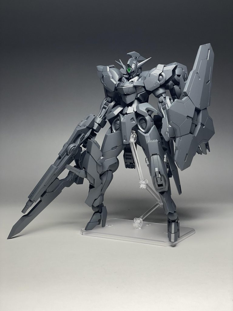 最終案とサフまで!上手い具合に鉄血とOOのパーツが馴染んでくれました!