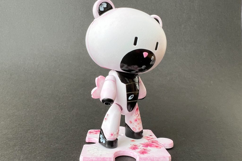 GUNDAM BASEのホワイト成形色を活かしました!