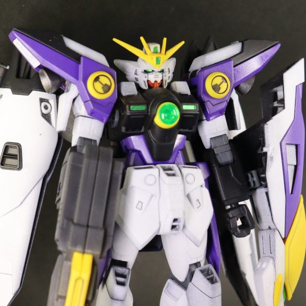 塗装作品 No.12　HGAC 1/144 ウイングガンダムゼロ『新機動戦記ガンダムW』