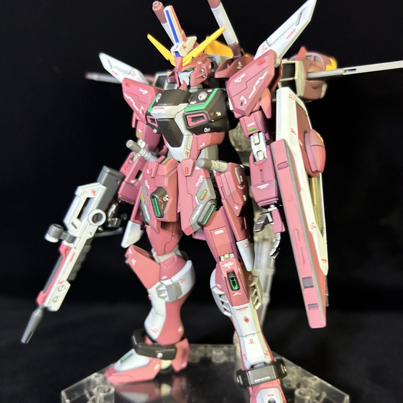 HGCE1/144インフィニットジャスティス全塗装｜丸ノフさんのガンプラ ...