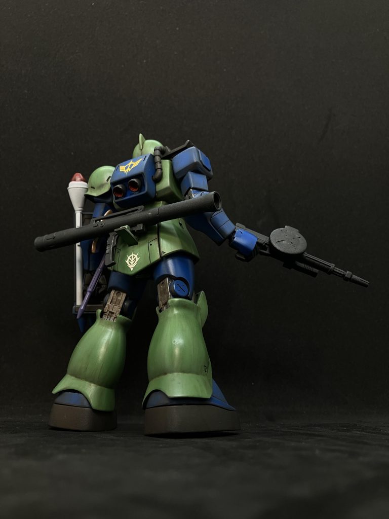 スタイルはほぼ、いじっていませんが右の肩を若干、巨大化しました。