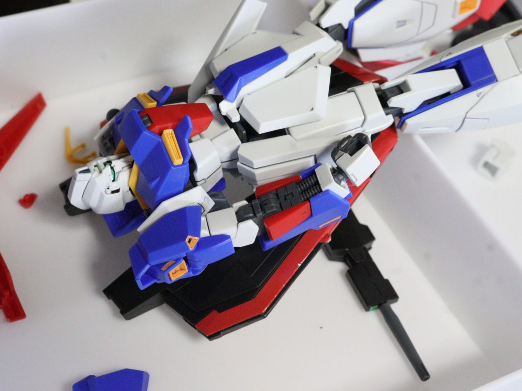 塗装作品 No.21　Zガンダム（エマ・シーン機）ハイパーメガランチャー　HGUC 1/144ゼータガンダム『機動戦士Zガンダム』–2枚目/制作者：茶雪bravely