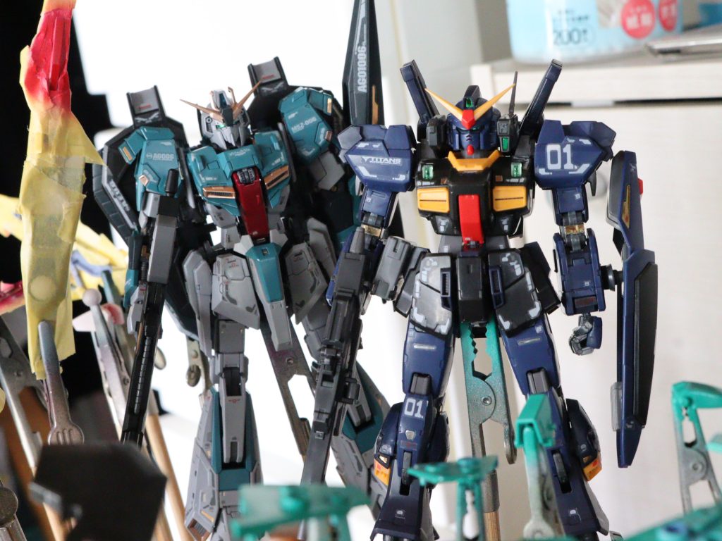 塗装作品 No.19　RG エマ・シーン専用Zガンダム　RG 1/144 ゼータガンダム『機動戦士Zガンダム』–5枚目/制作者：茶雪bravely