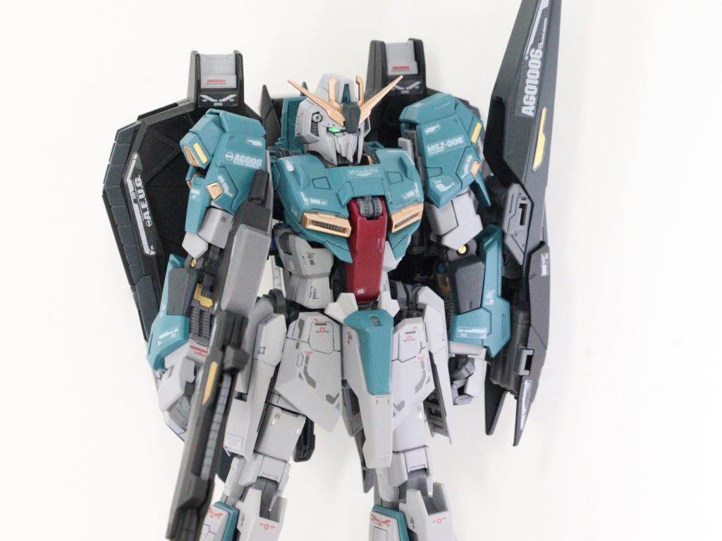 塗装作品 No.19　RG エマ・シーン専用Zガンダム　RG 1/144 ゼータガンダム『機動戦士Zガンダム』–4枚目/制作者：茶雪bravely