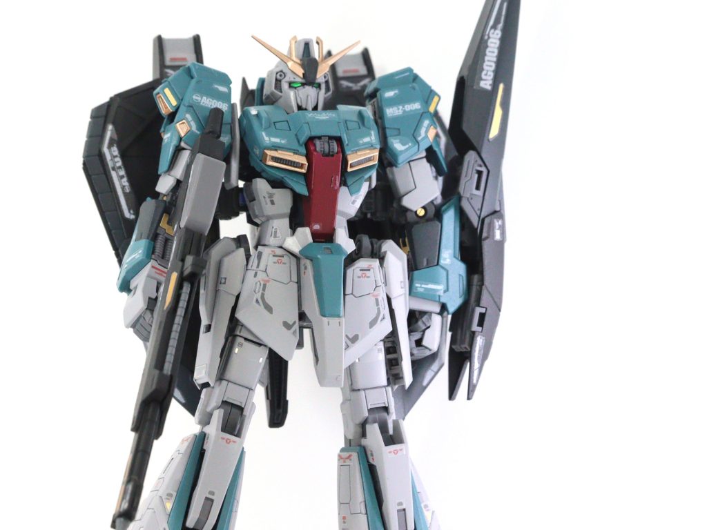 塗装作品 No.19　RG エマ・シーン専用Zガンダム　RG 1/144 ゼータガンダム『機動戦士Zガンダム』–3枚目/制作者：茶雪bravely