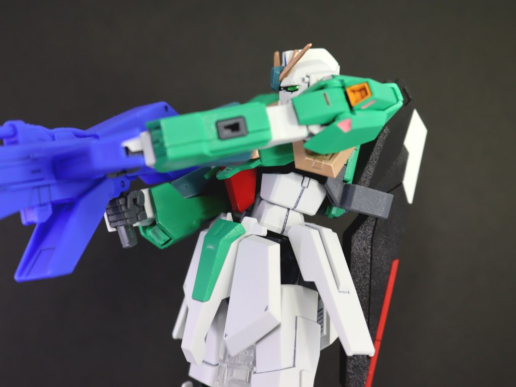 塗装作品 No.21　Zガンダム（エマ・シーン機）ハイパーメガランチャー　HGUC 1/144ゼータガンダム『機動戦士Zガンダム』–4枚目/制作者：茶雪bravely