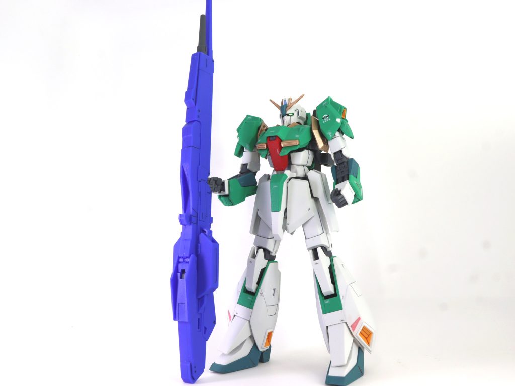 塗装作品 No.21　Zガンダム（エマ・シーン機）ハイパーメガランチャー　HGUC 1/144ゼータガンダム『機動戦士Zガンダム』–3枚目/制作者：茶雪bravely