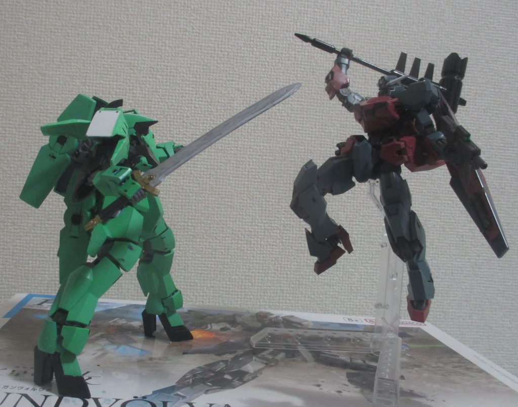 ここからはオマケで、前回リクエストがあった「ガンダムバラム」の活躍シーンになります。