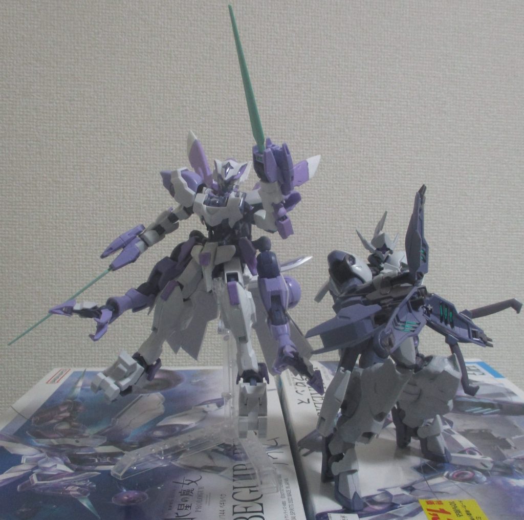 後継機に当たるビフロンス(鉄血版ミカエリス)とも競演♪♪