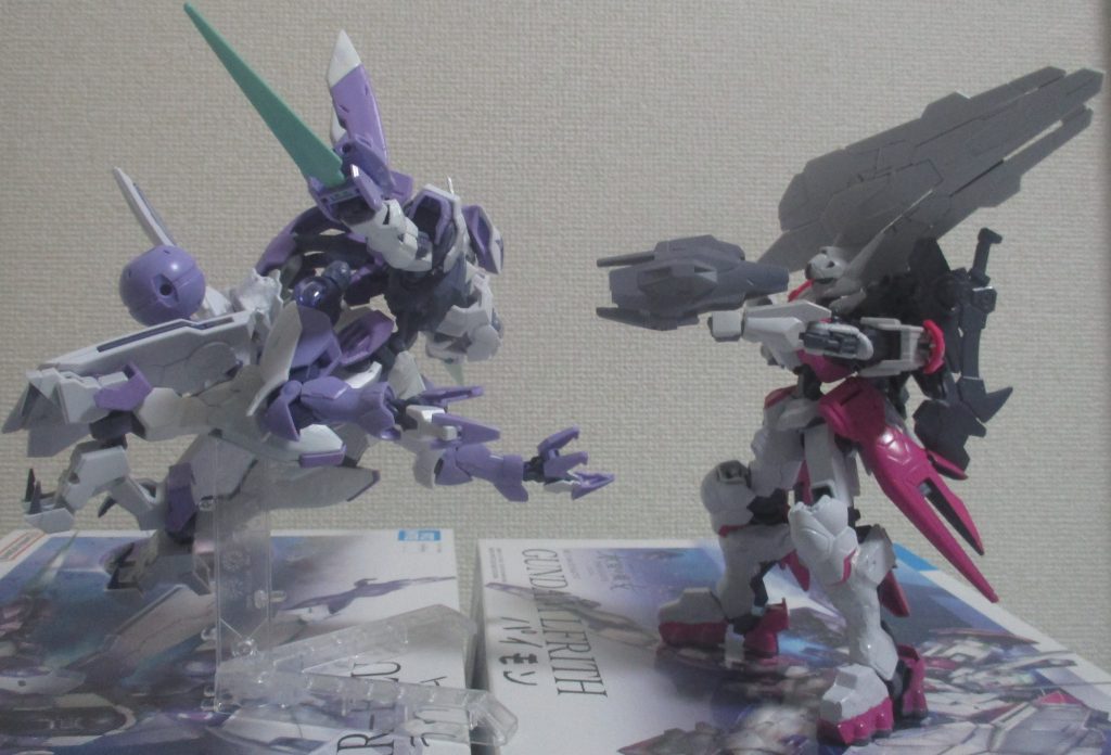 本編プロローグの再現!パイモン(鉄血版ルブリス)と因縁の対決!!