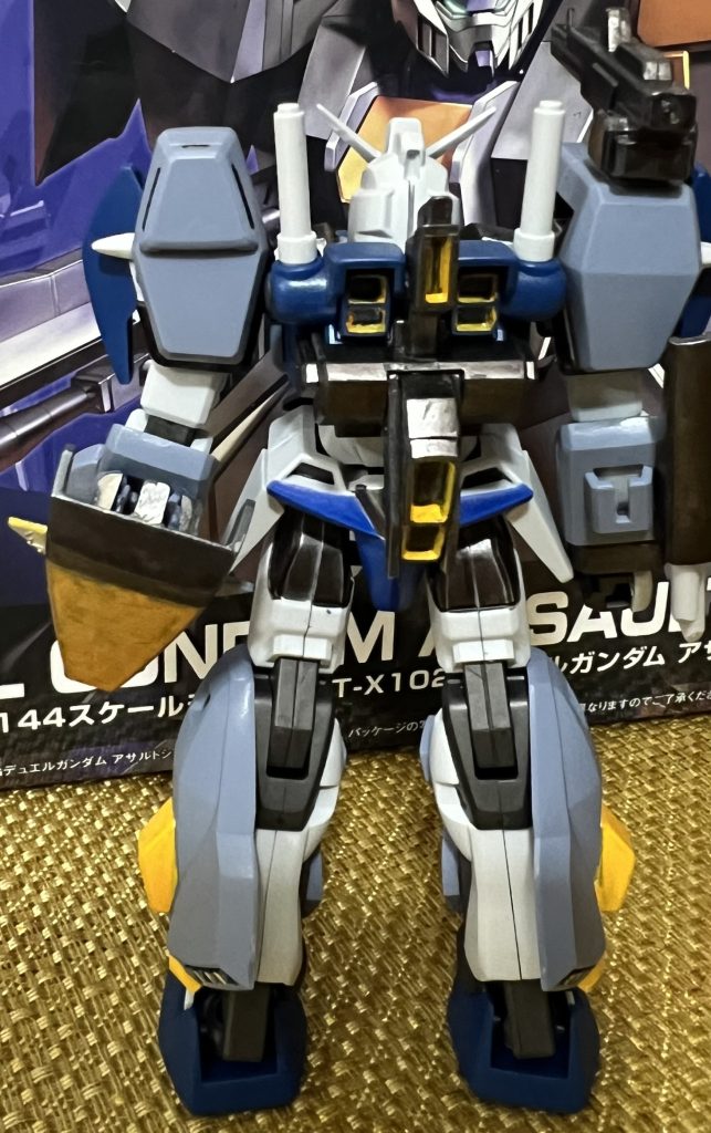 スラスターの色分けも下手ですが手間がかかった分まあまあ見栄えが良いかと思うので満足( ¯﹀¯ )