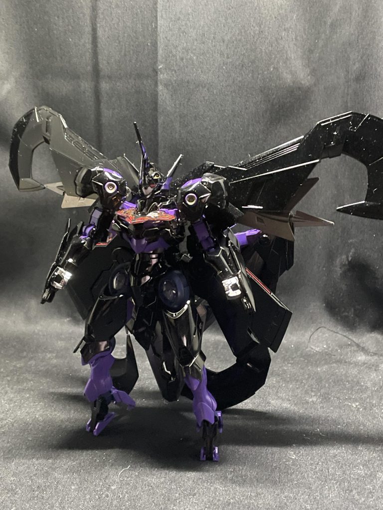 背面からガンビット射出の瞬間