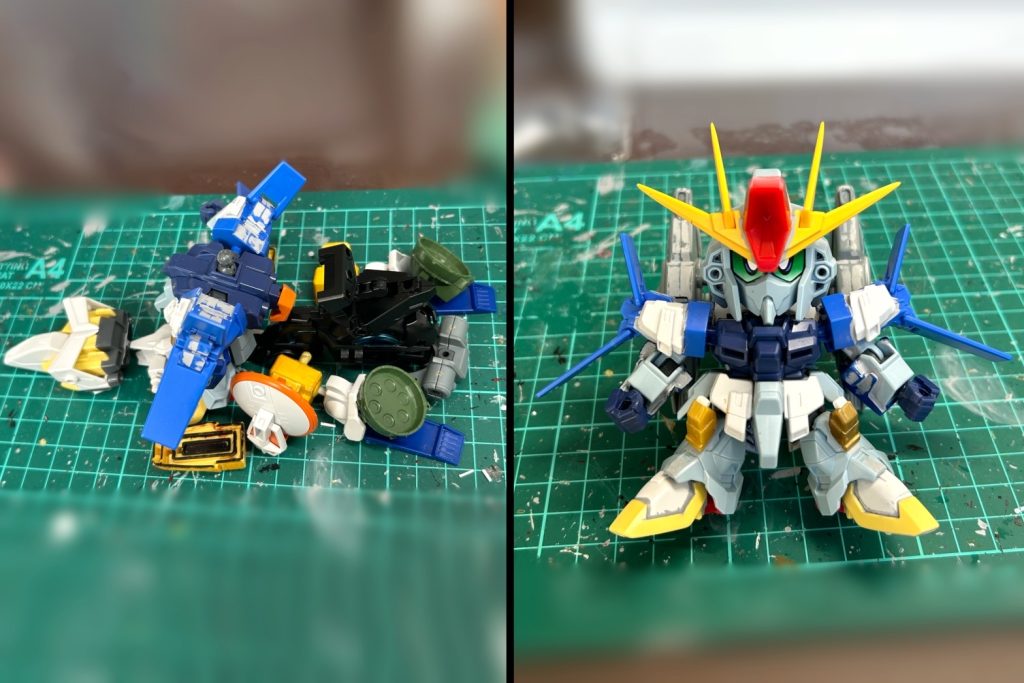 主な使用キット「SDライトニングガンダム」「ウイニングガンダム」ビルドシリーズコン、楽しませてもらいました!最後までご覧いただき、ありがとうございました!