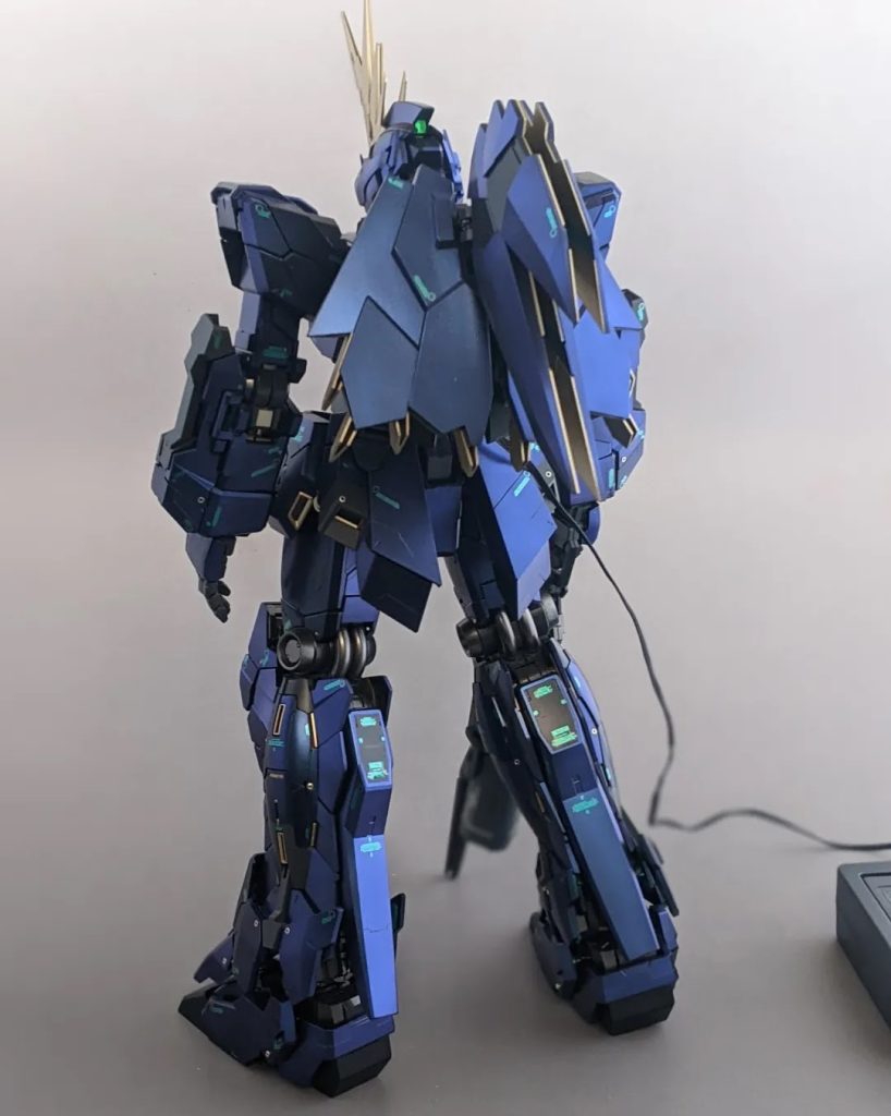 PGユニコーンガンダムバンシィ クリスタルカラー全塗装–5枚目/制作者：kenshira0123