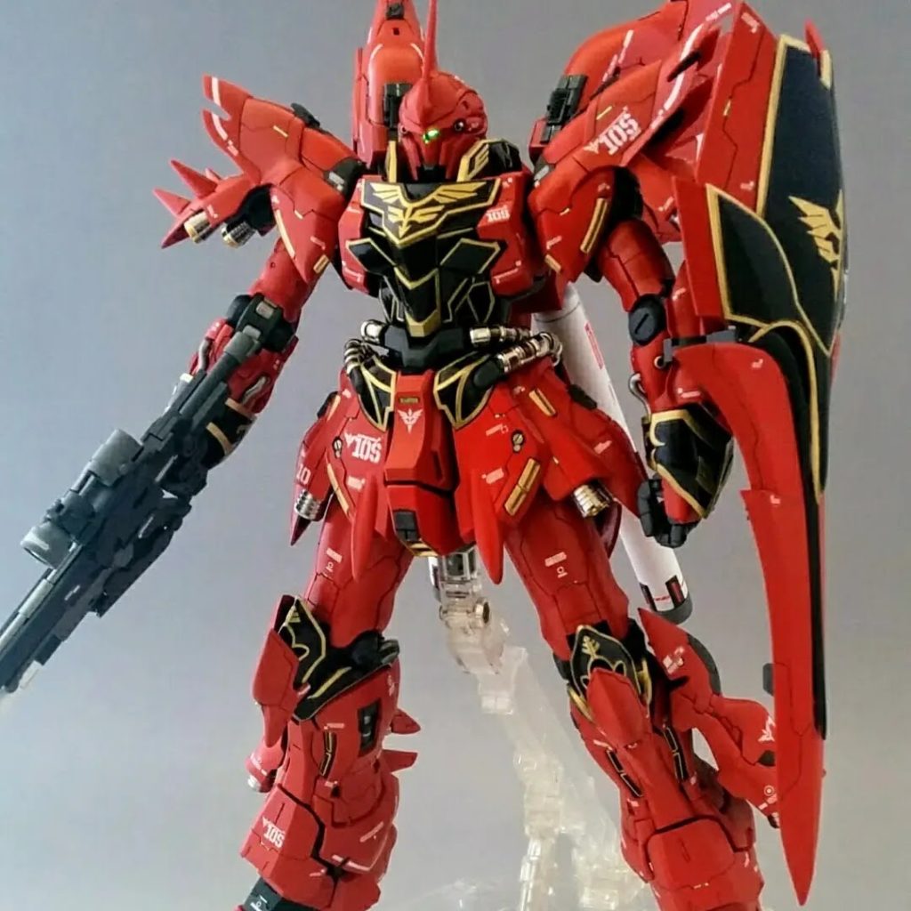 MGシナンジュverKa塗装完成品–5枚目/制作者：kenshira0123