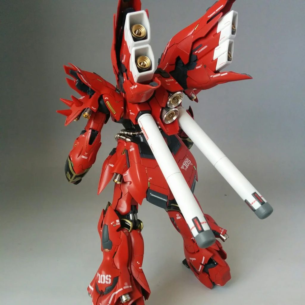 MGシナンジュverKa塗装完成品–4枚目/制作者：kenshira0123