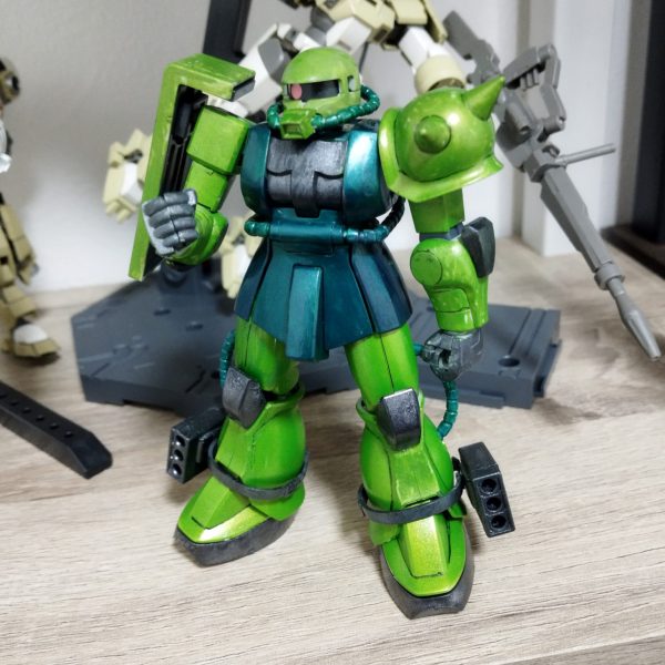 HGUCザクII（塗装実験ver）