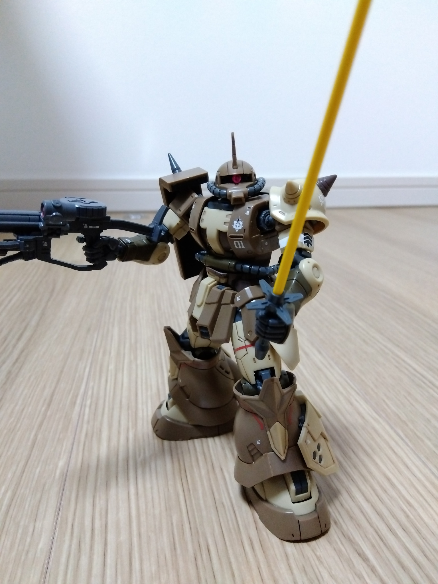 高機動型ザク地上用(エグバ機)｜@toyo06rさんのガンプラ作品｜GUNSTA ...