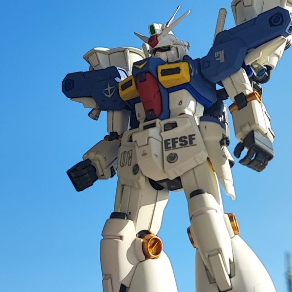 ジャンク品だったGP01フルバーニアン改修