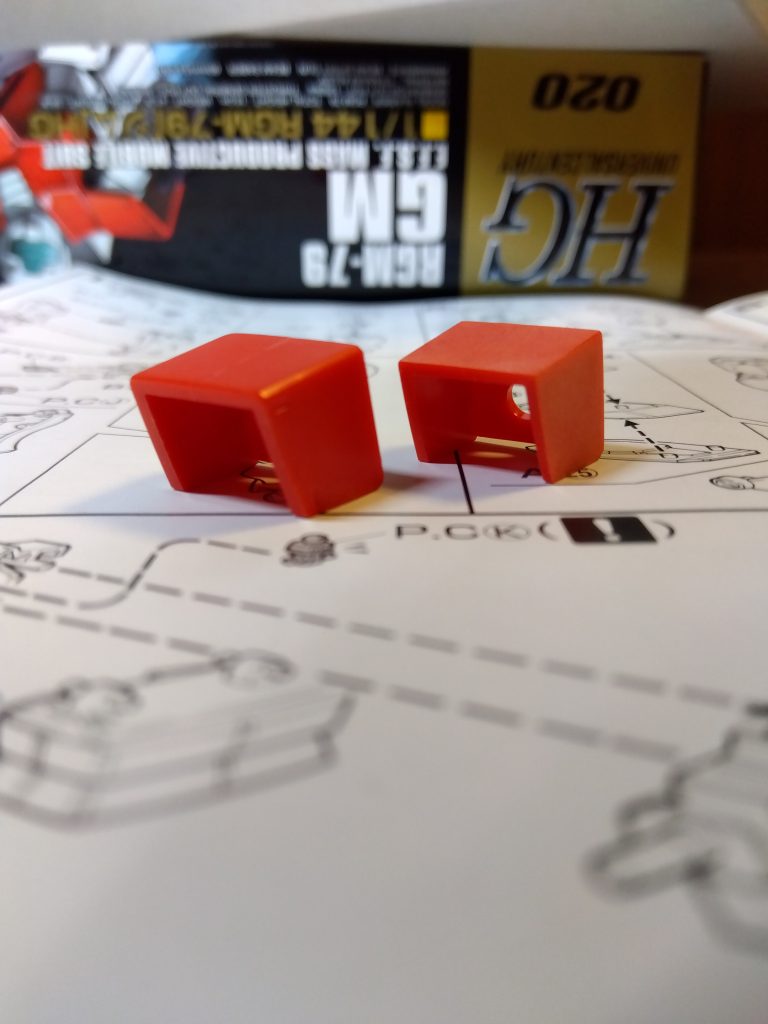 肩など角をだしたい面は削って角をだしました！