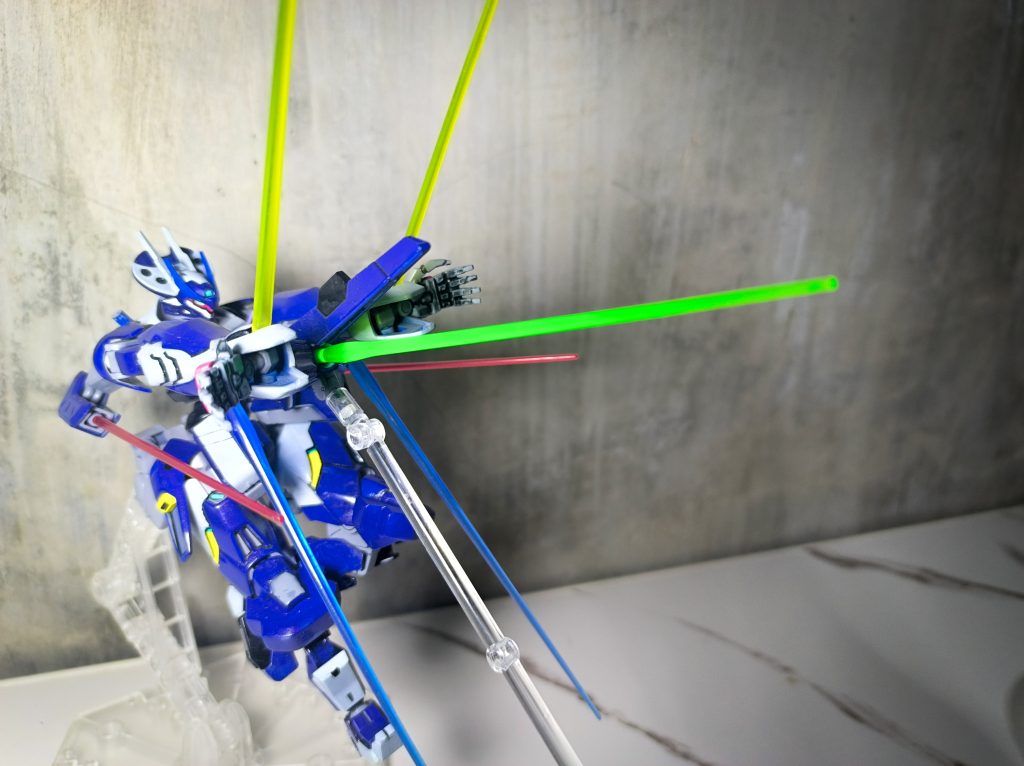 The Vijnana Gund-Bits could fire multiple beams from various places, when condensed, they initiated Deshret's final move, Aaru Scramble