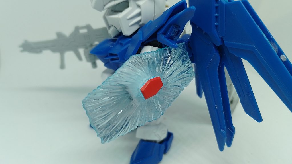 UVレジンとダイソー100均レンガでビームシールドをDIY