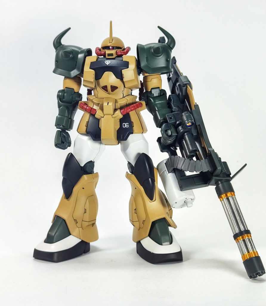 グフカスタム デザートカラー–3枚目/制作者：るりり