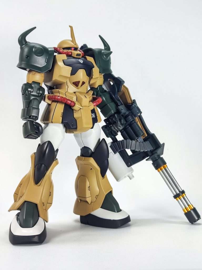 グフカスタム デザートカラー–2枚目/制作者：るりり