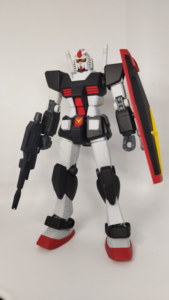 ビームライフルをパテ埋めしてMGのプロトタイプ