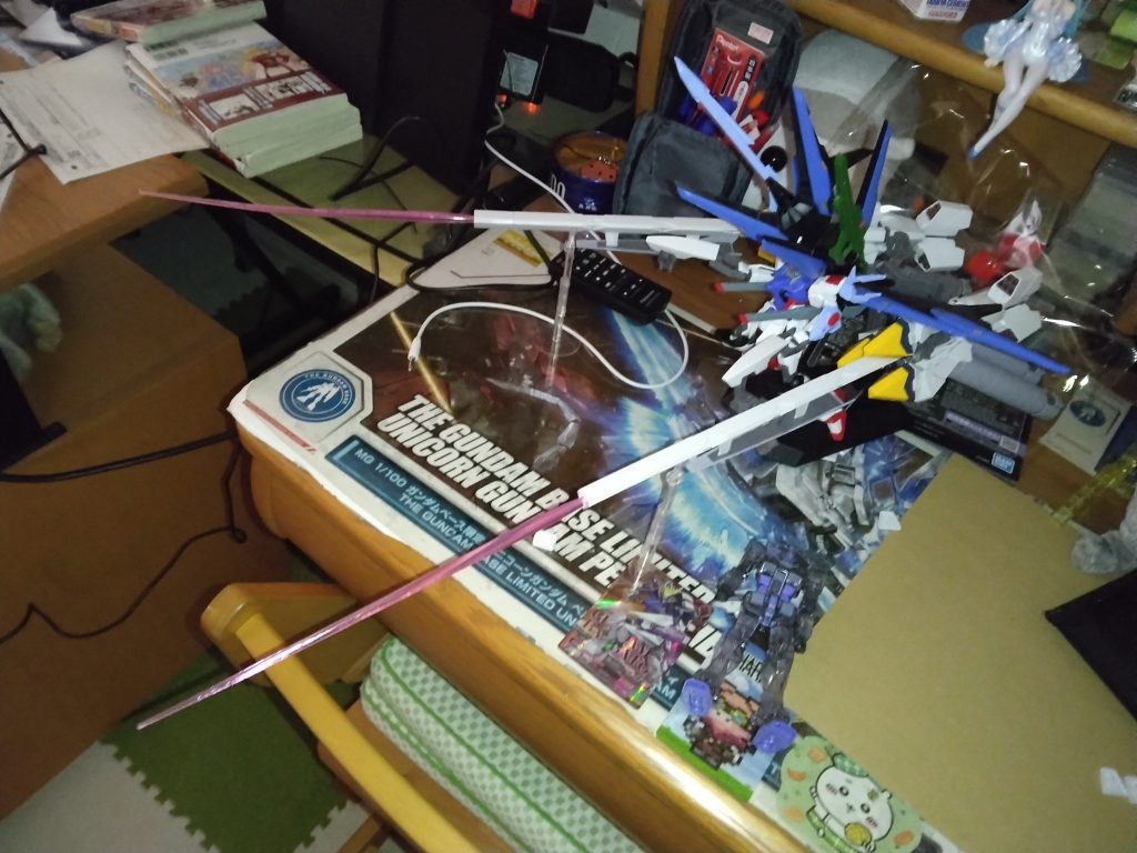 全体的にでかいので飾るのも楽しい。