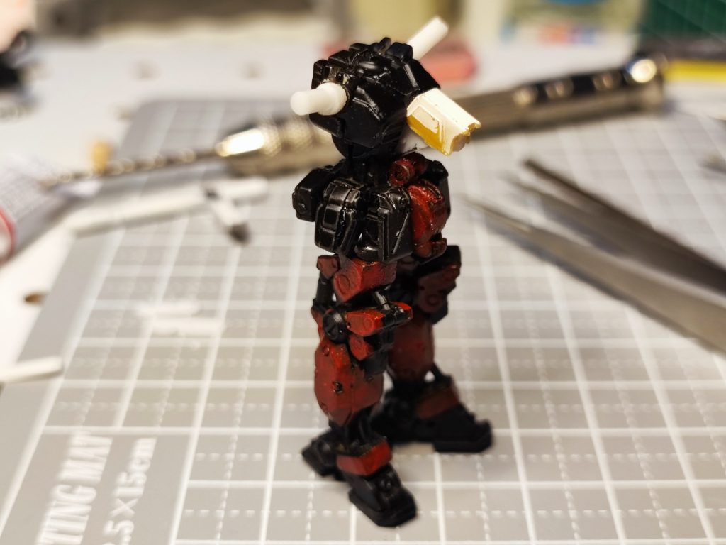 【制作中①】コックピット開閉