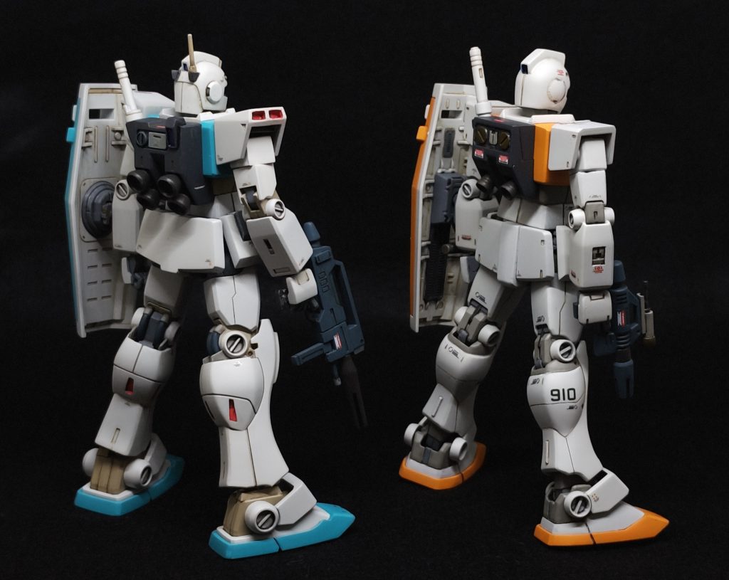 膝と足首のマルイチモードはジムIIと向きが違ったので、合わせてあります。さて、人気作品の方向性?でしたっけ、見ましたが、ちょっとスクロールして読むのやめました。なんか難しくて何が書いてあるか私のオツムではよく分からないし、そもそもランキングとかコンテストとか興味無いというか、私ごときには縁の無いことなので、理解する必要もないですし。