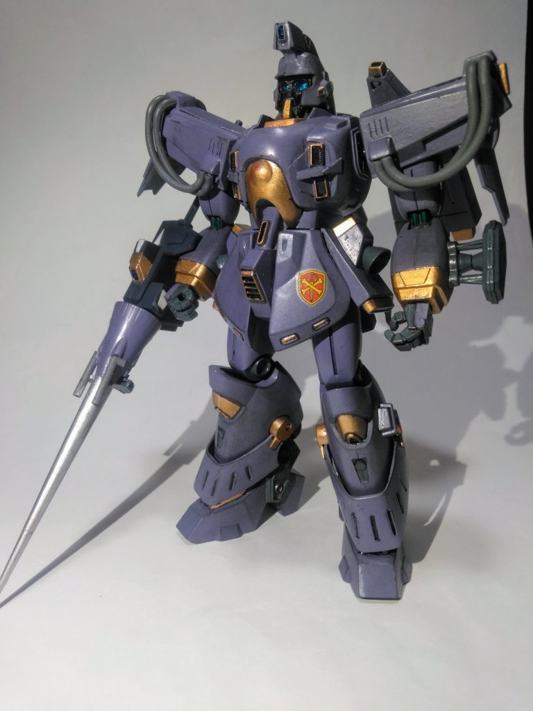 「マウンテンサイクル」より発掘した"2体目"の『ベルガ・ギロス』を『ベルガ・ダラス』へと転生させました😊 上手く雰囲気が出せていれば"大成功"と、相成ります😋