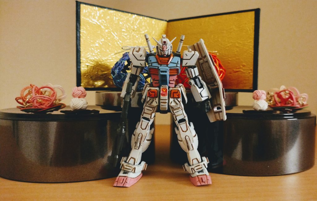 めでたくお雛様水引と。今年も皆さまが穏やかに過ごせますように