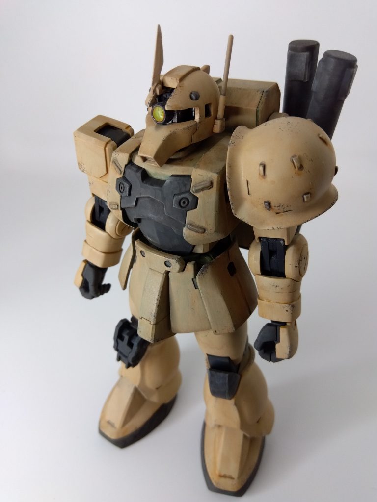 ザクI　初めて作りましたがザクⅡとは違ったカッコ良さを感じる！