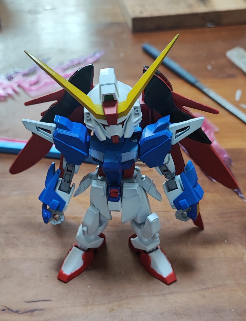 光の翼付けなければ自立します