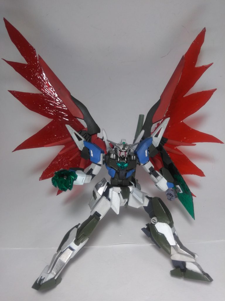 『デスティニー』を名乗るなら、コレをヤらなきゃ怒られる😣💦⤵️『光の翼』展開でっす❗😆此方も自作なんですよぉ~😘うん❗ヤッパリ「コレジャない感」が半端ない😭💦