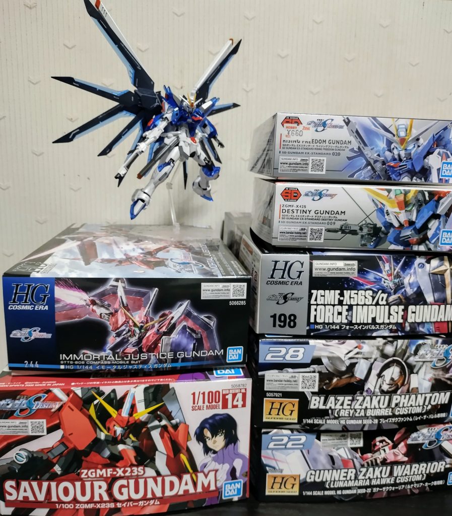 SEED系はまだまだ…舞フリ、弐ンジャの発売も控えているというのに^^; ハレンチ専用ズゴックの販売も期待してますよ~バンダイさん