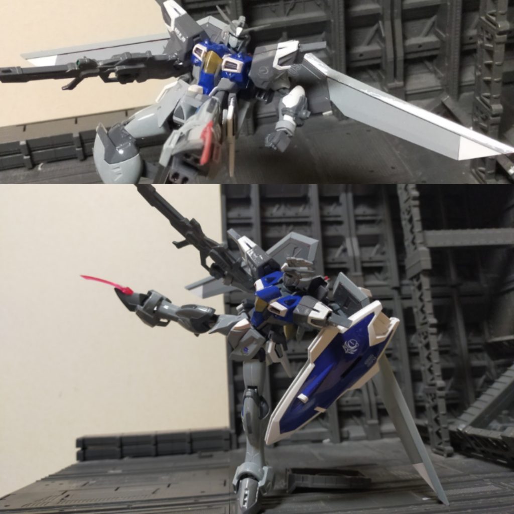 MMI-S2M5/X カルキトラ ビーム重斬脚。脚部がライジングフリーダムとなっているため、一種のビームダガーになっている。発動は蹴り上げ時が主。