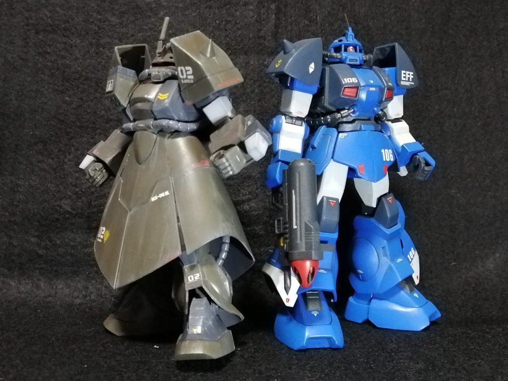 以前に作ったマリンハイザックと。