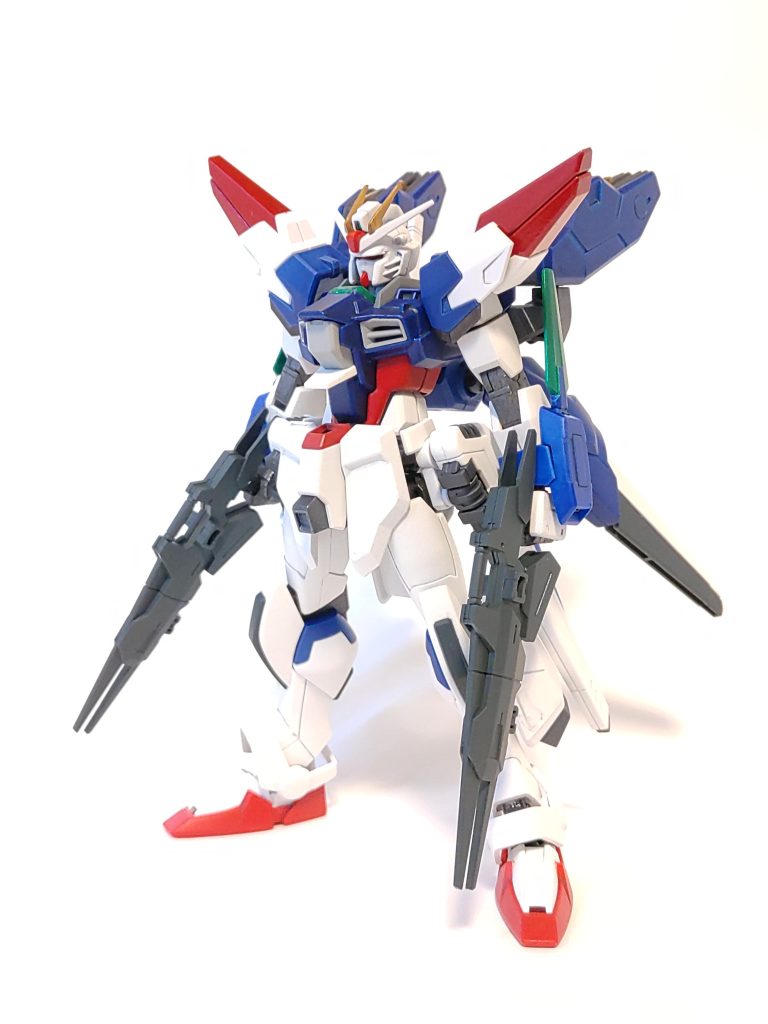 ガンダムクラウソラス本体は主にSEED系もしくはそれを元にしたガンプラを使用し、フリーダムを意識した構成。高機動での近、中距離での戦闘を得意とする。クラウソラスとは