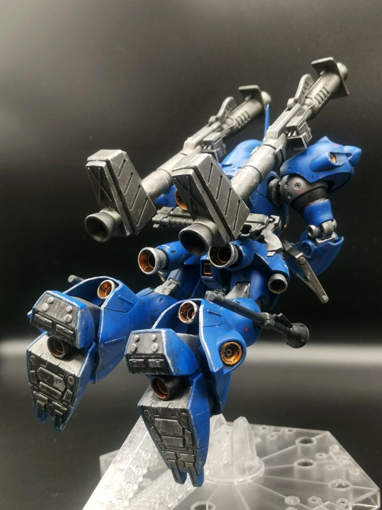 ブースターはガイアのスターブライトシルバー→クリアオレンジ→ウェザリングマスターで仕上げてます。