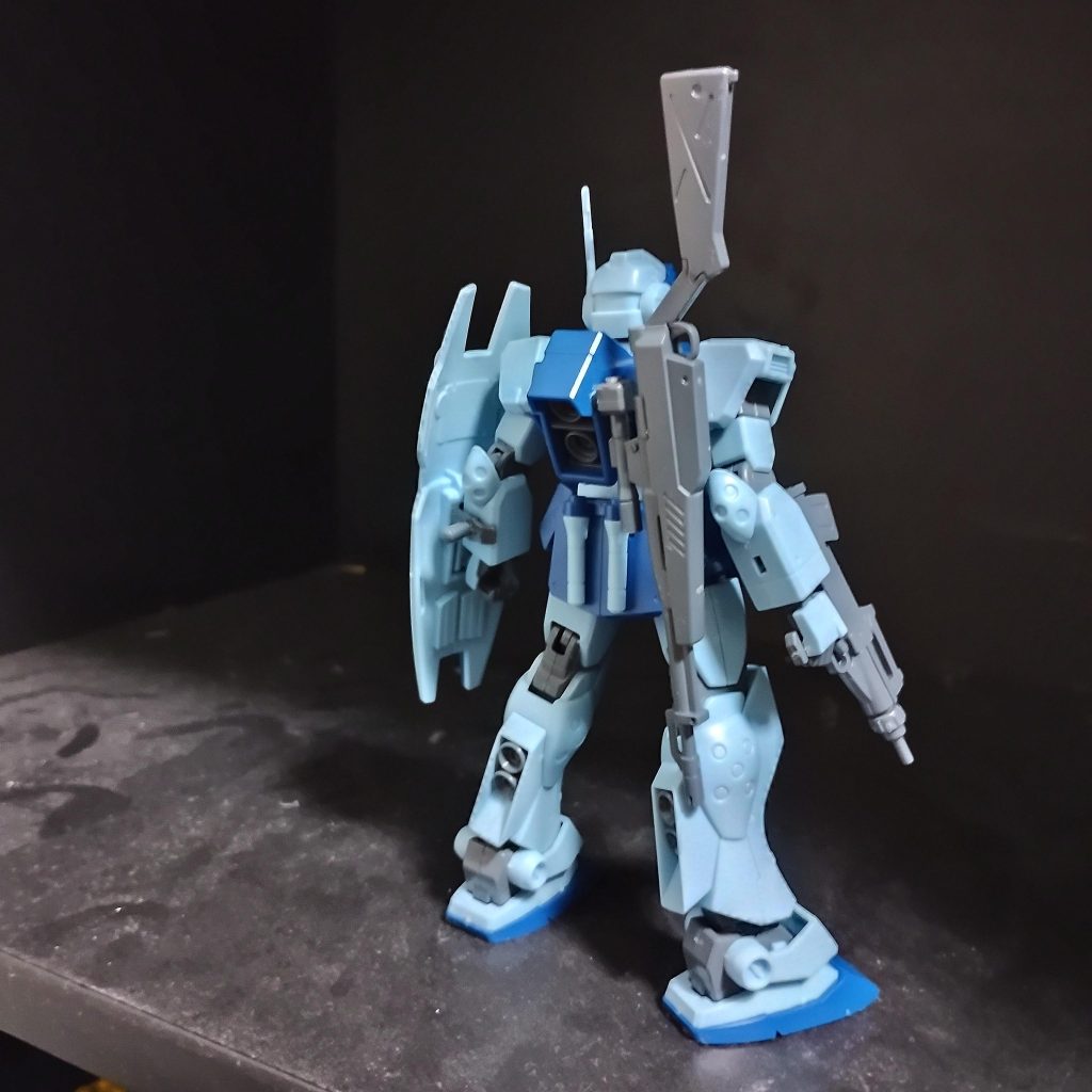 リアブースターのすぐ近くにマウント用の穴を開けてます。ポリキャップはスコープのカメラアイ側に付けています。