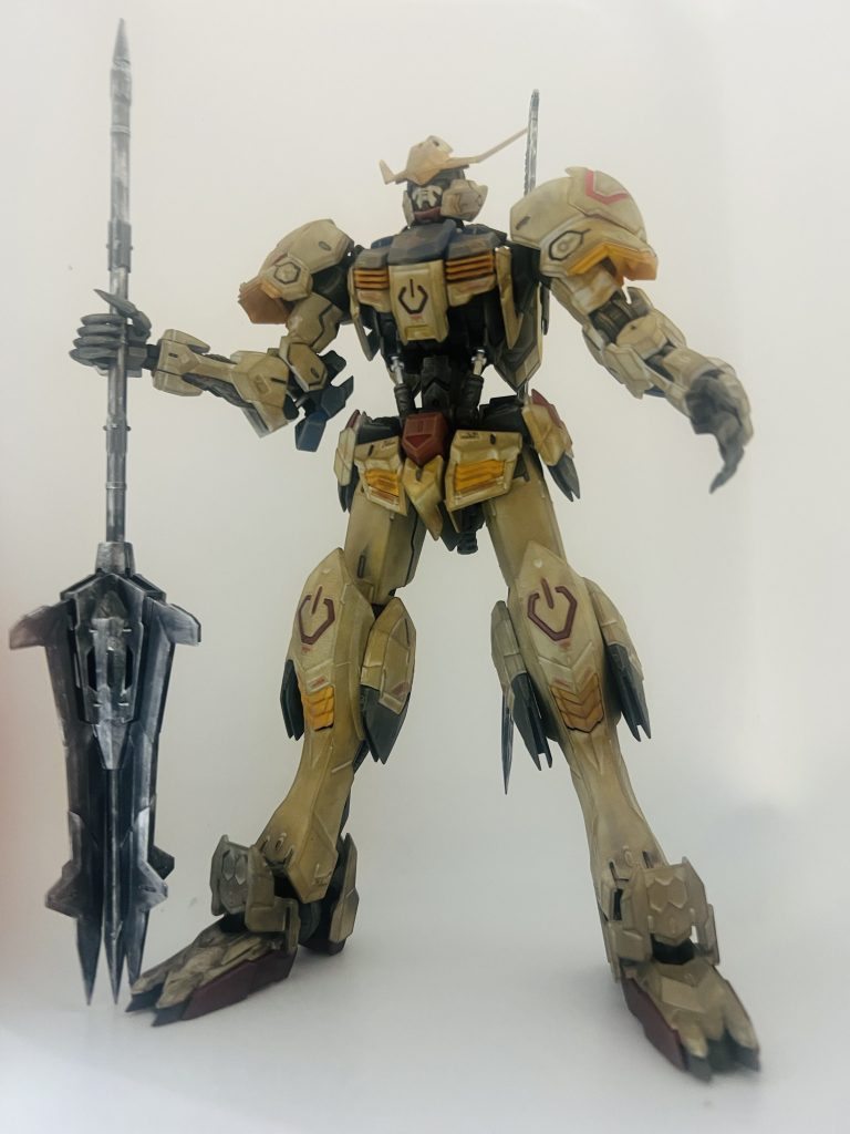 MG ガンダムバルバトス 成型色ウェザリング仕上げ–2枚目/制作者：シャオ
